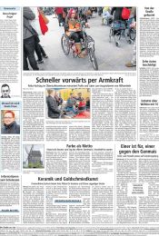 Oranienburger Generalanzeiger 13.02.2014 – Artikel über den Reha-Fachtag in Oranienburg am Oberstufenzetrum