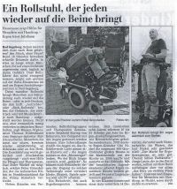 Segeberger Zeitung 03.06.2013 – Bericht zum Reha-Fachtag in Bad Segeberg am 31.05.2013 imErgon Ausbildungszentrum für Ergotherapie